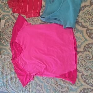 Lot of 5 tanks and workout shirts